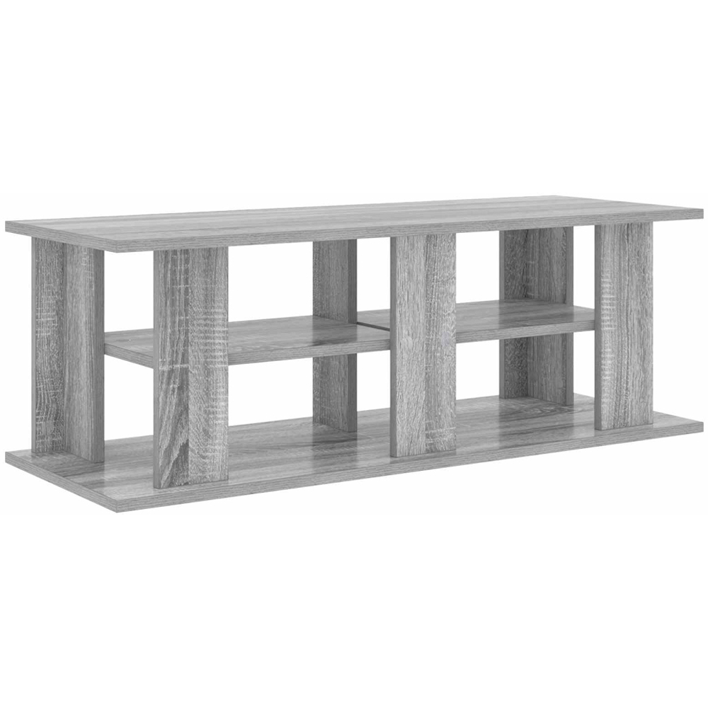 vidaXL 4 Shelf Grey Sonoma TV Stand Image 6