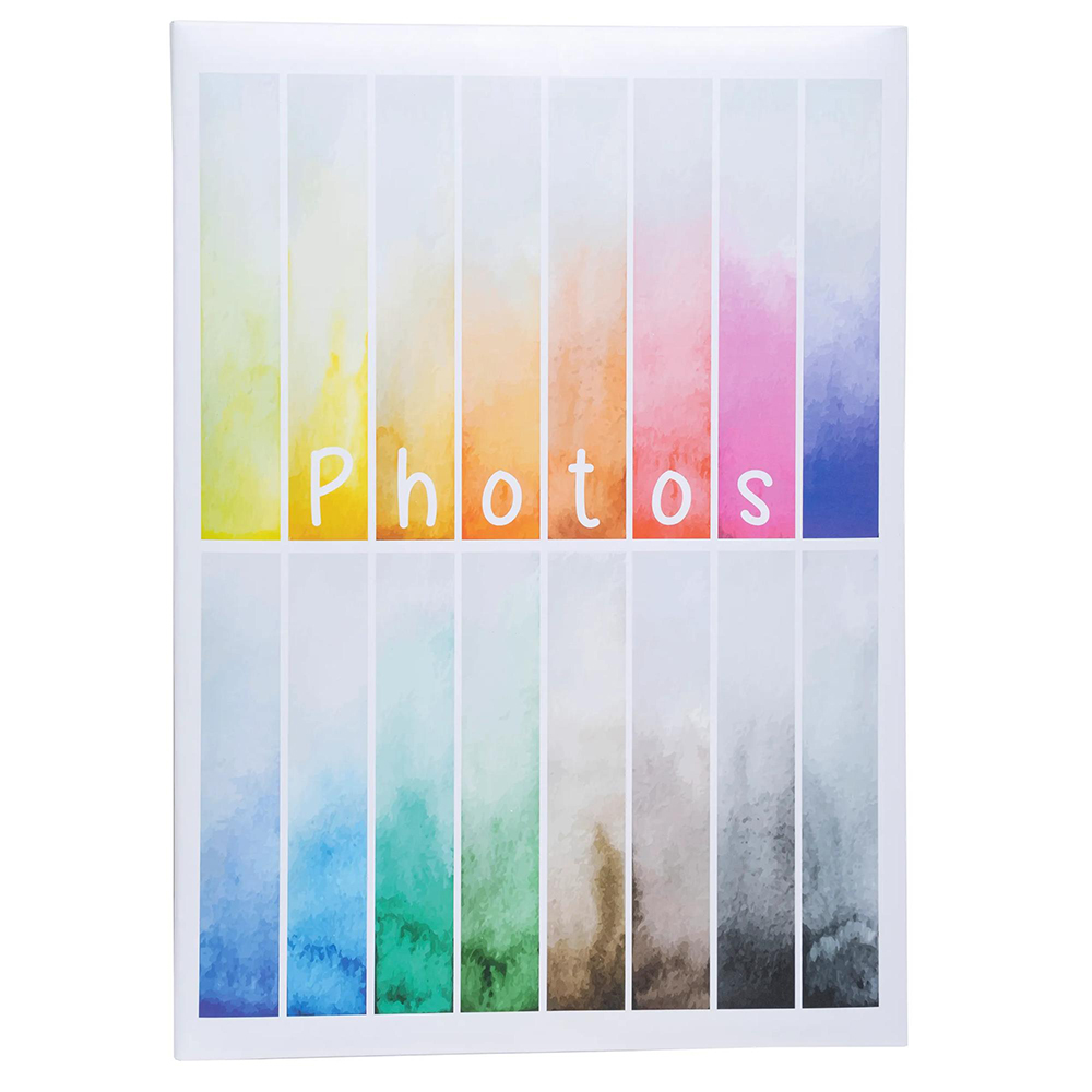Exacompta Rainbow White Photo Album 300 Photos 6 Pack Image 3