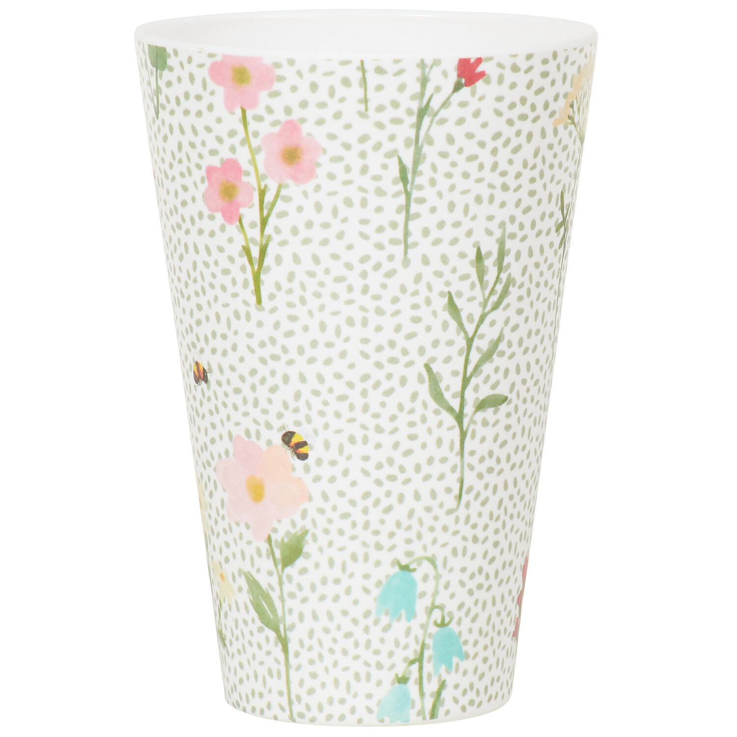 Flower Market Large Tumbler - White Image 2