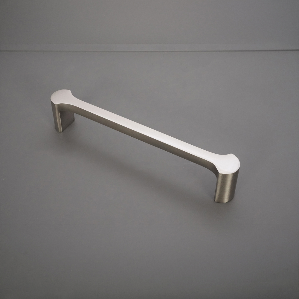 Spira Brass Tulip Satin Nickel Cabinet Pull Handle 165mm Image 4