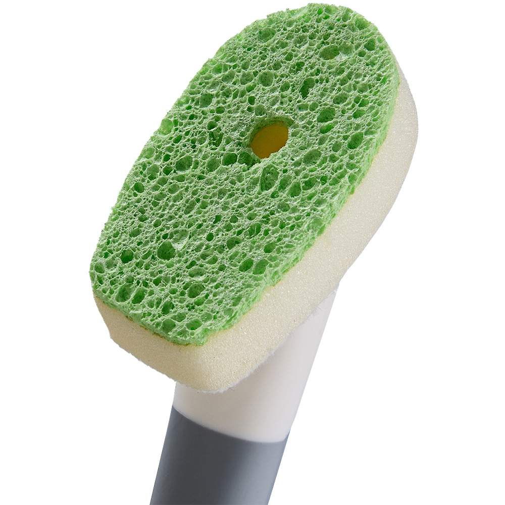 Living and Home 4-in-1 Dish Brush with Dispenser Image 4