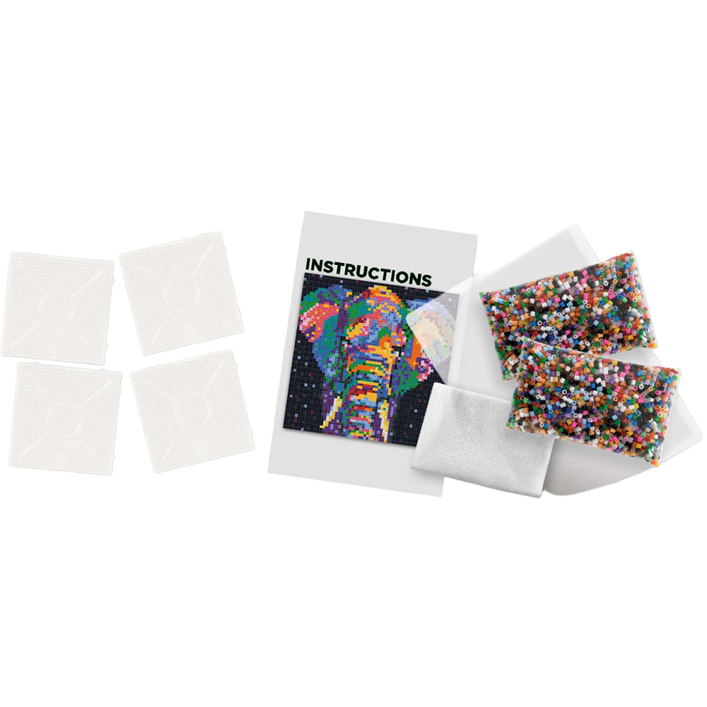 SES Creative Beedz Art Elephant Fantasy Iron On Beads Kit 5000 Piece Image 2