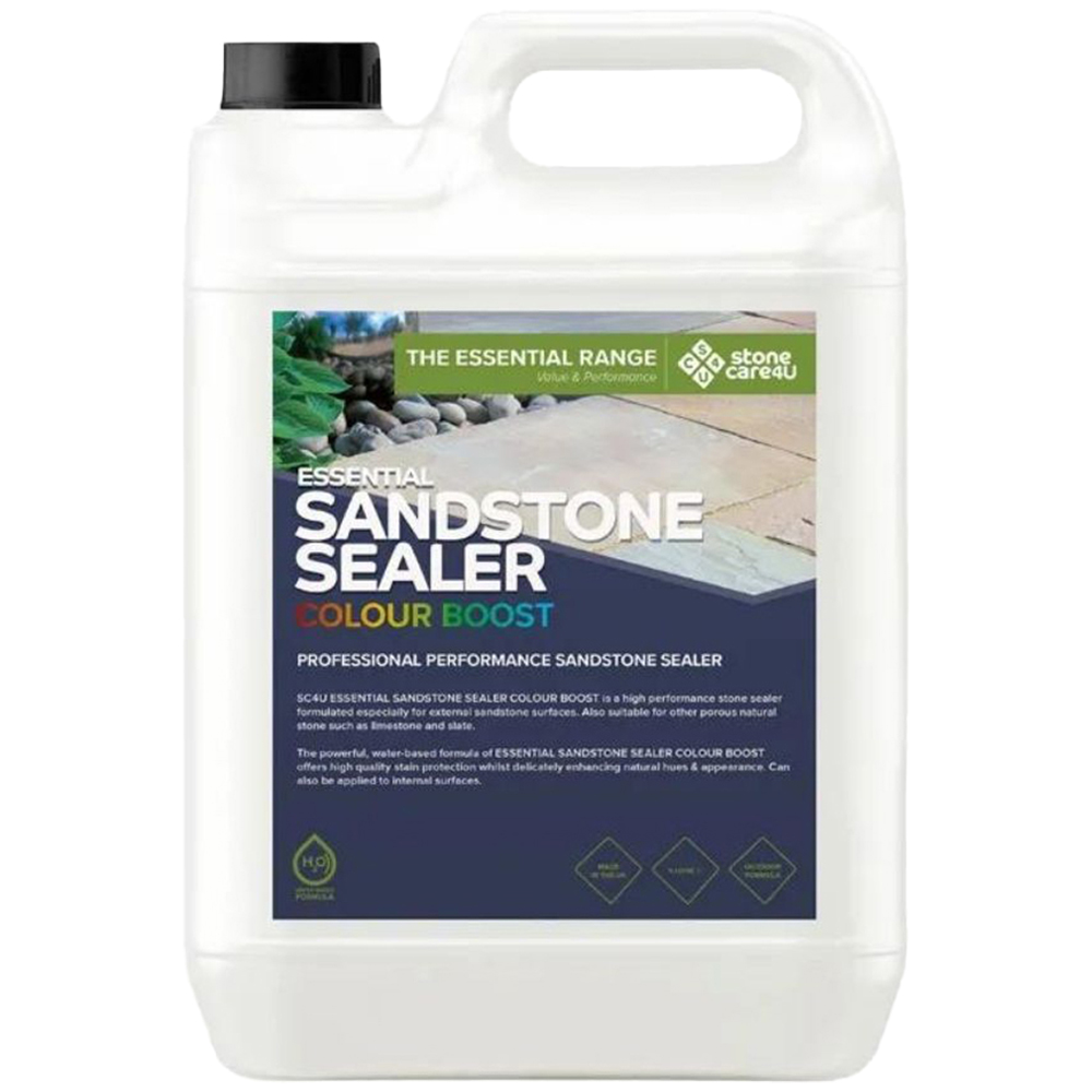 StoneCare4U Essential Colour Boost Sandstone Sealer 5L Image 1