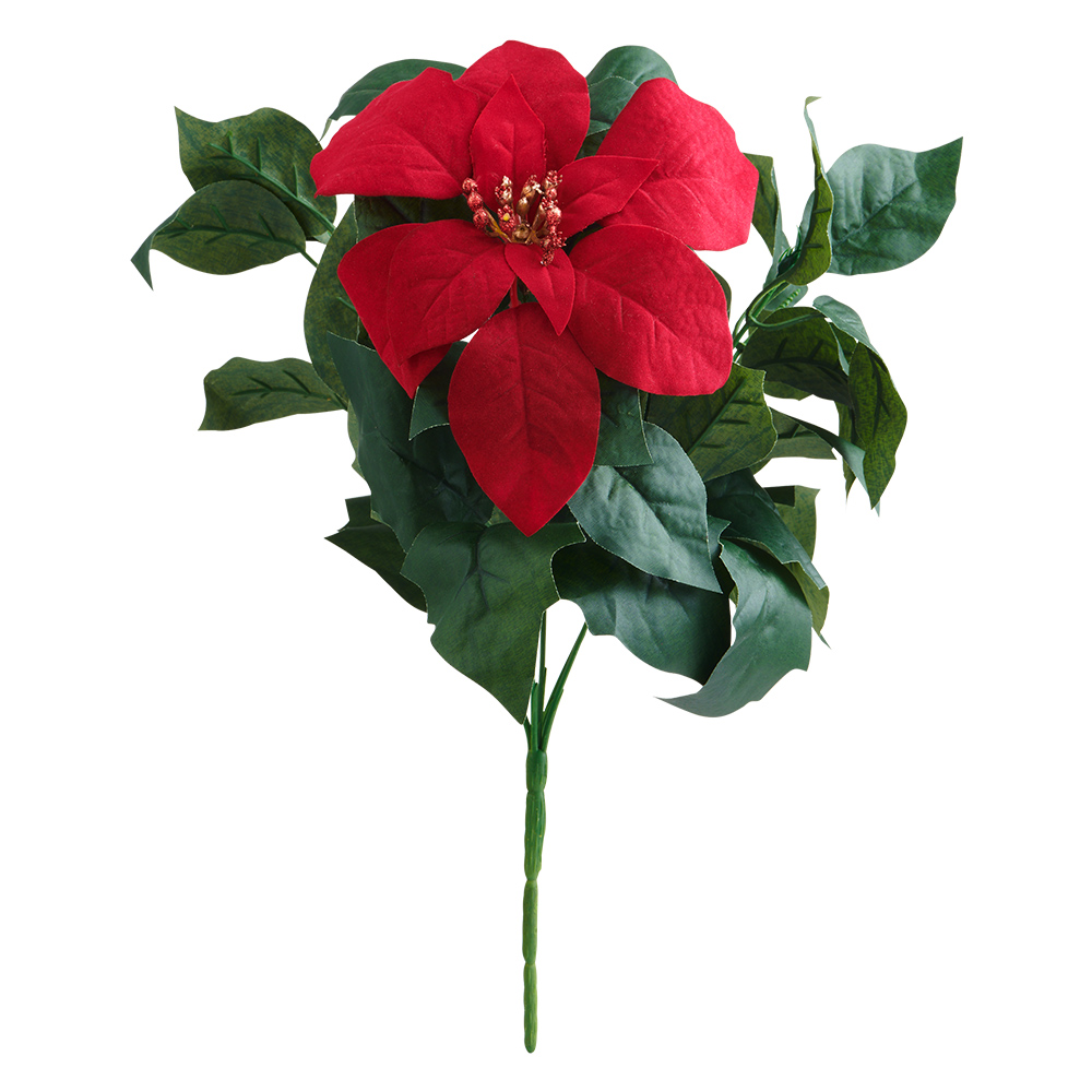 Wilko Poinsettia Spray Wilko