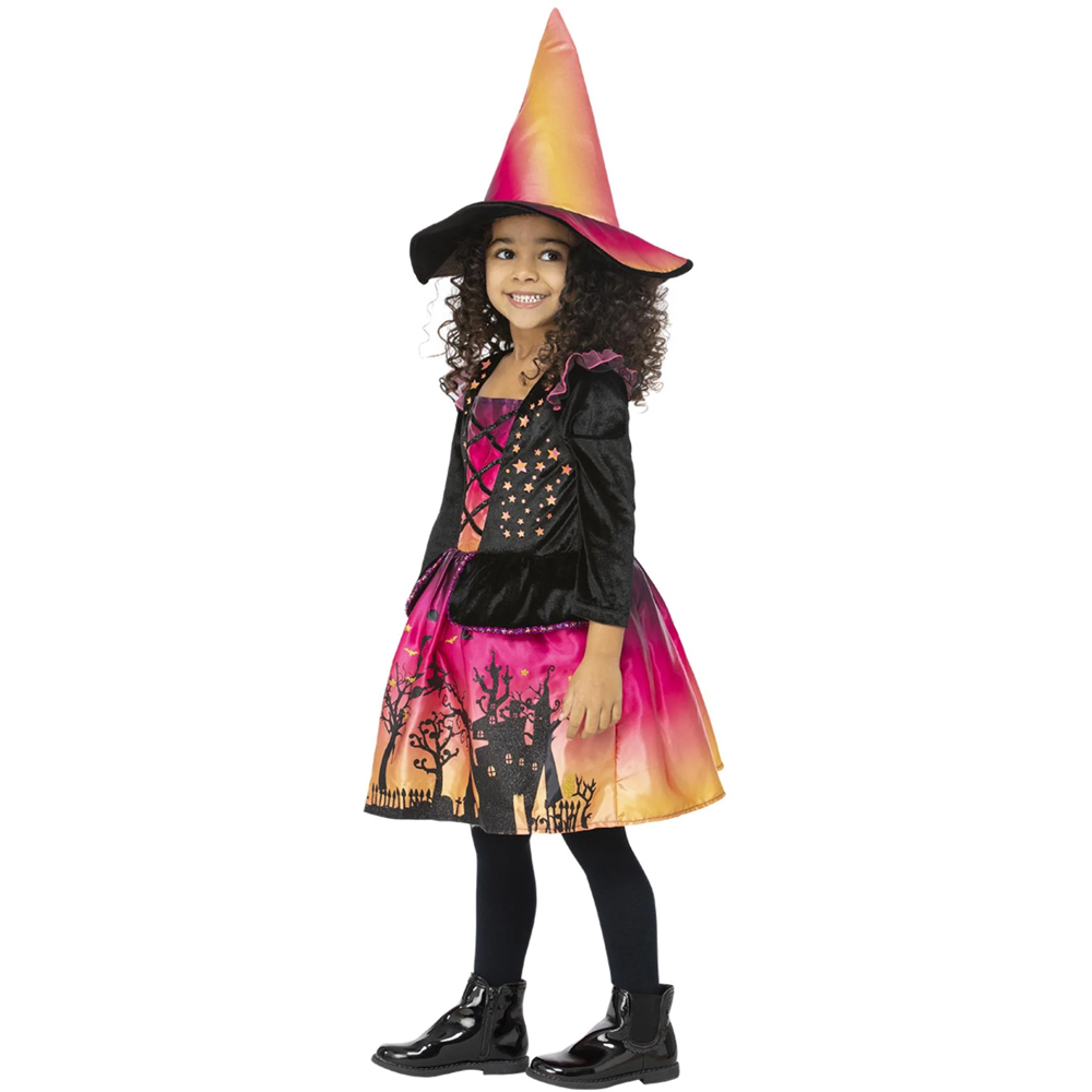 Rubies Toddler Sunset Witch Halloween Costume 1-2 Years Image 2