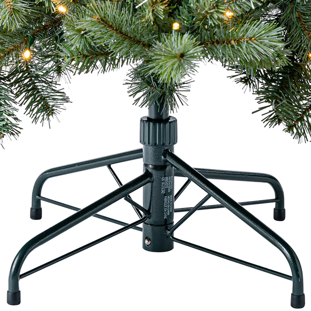 Evergreen Classics Indiana Spruce Pre-Lit Artificial Christmas Tree 6ft Image 5