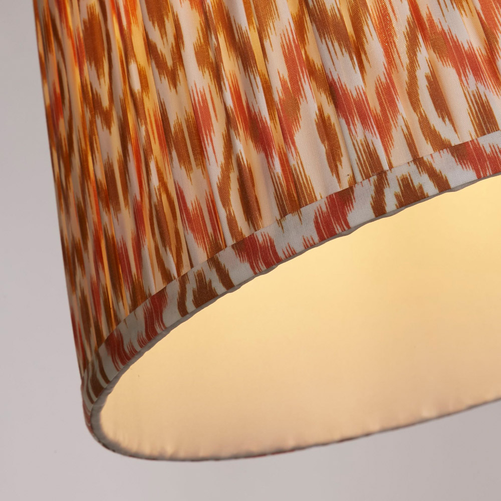 Lighting Collection Bronwyn Mushroom Pleat Shade Image 4