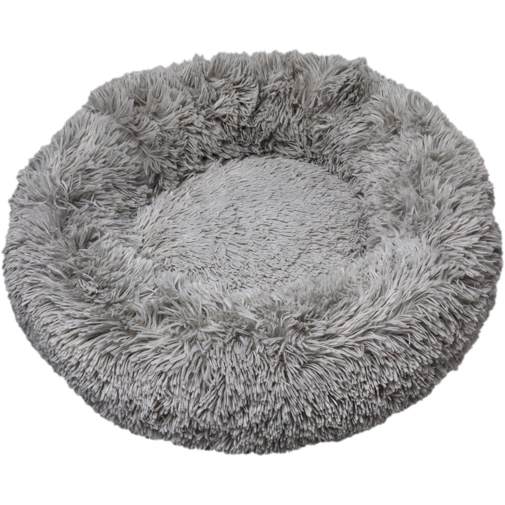 Happy Pet Soft Snuggler Pet Bed Pebble Medium Image 1