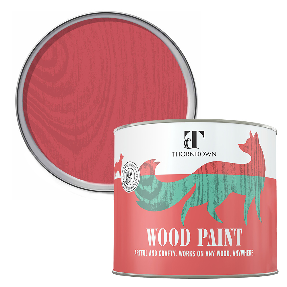 Thorndown Foxwhelp Red Satin Wood Paint 750ml Image 1
