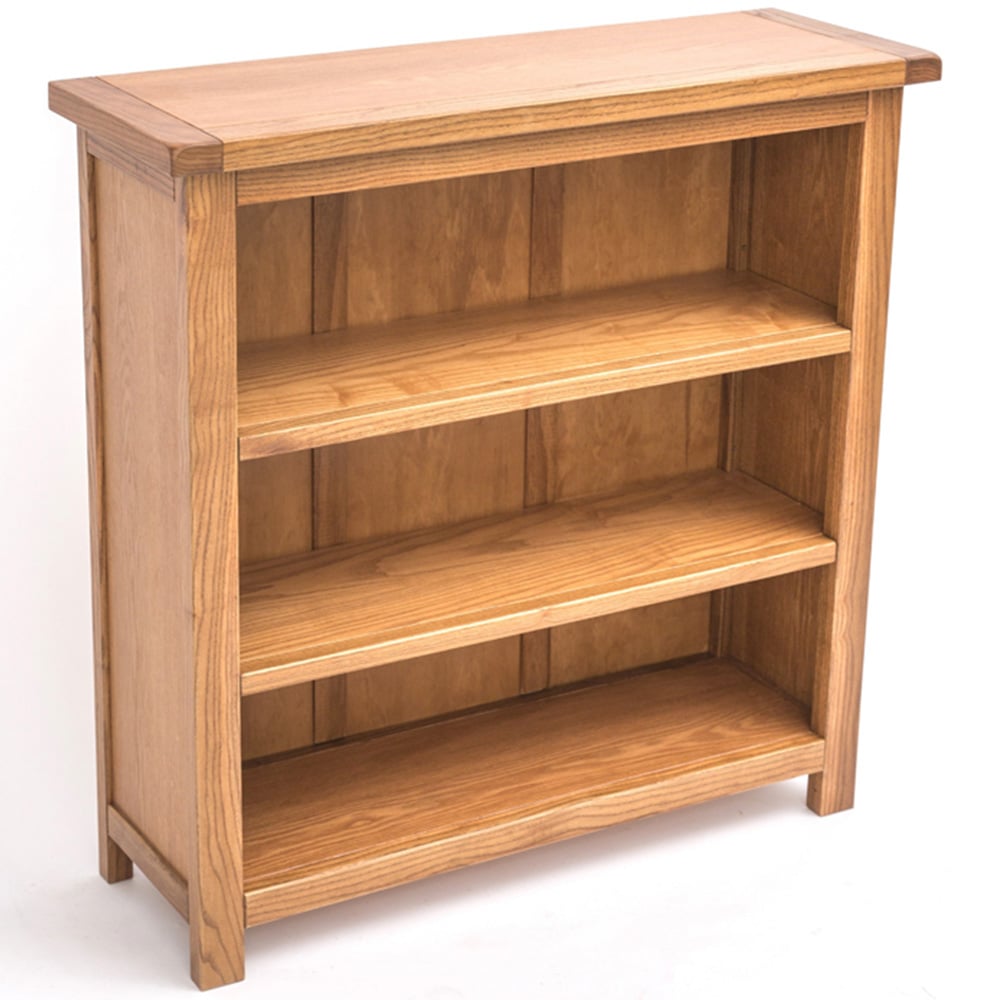 Trivento 3 Shelf Light Wood Bookcase Image 4