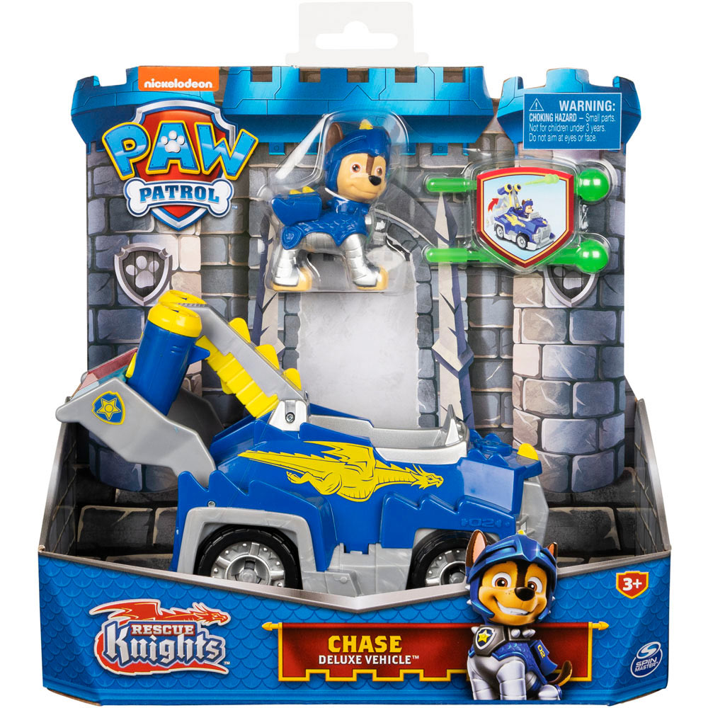 Single Paw Patrol Rescue Knights Theme Vehicle in Assorted styles Image 7
