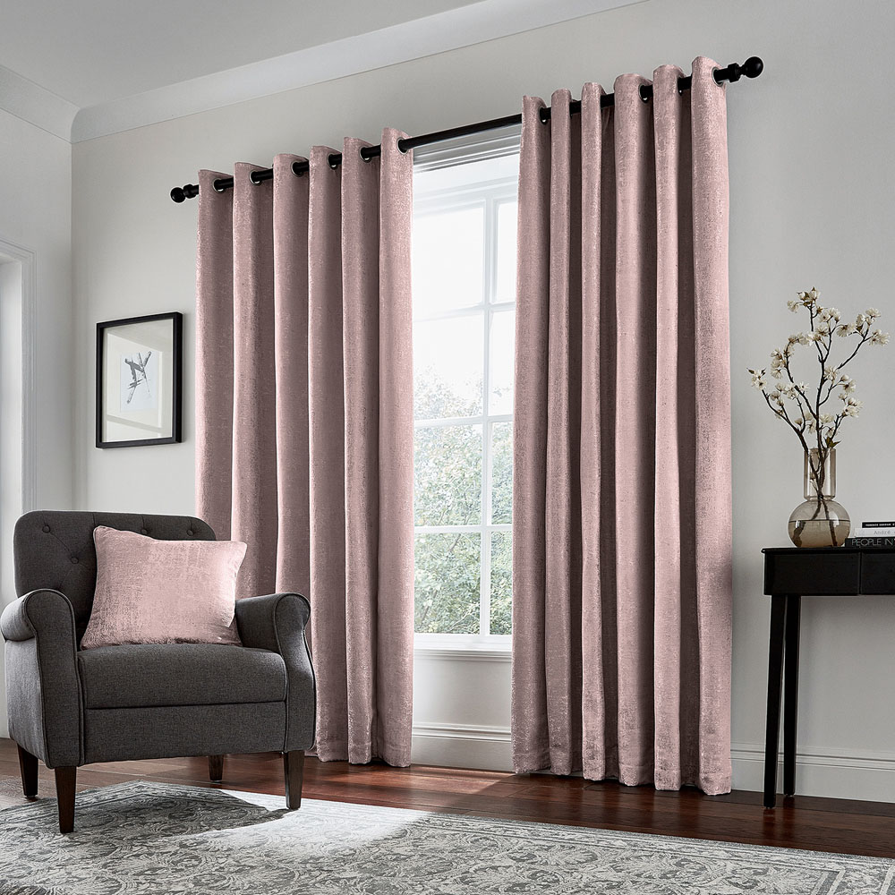 Helena Springfield Roma Lined Rose Eyelet Curtains 168 x 183cm Image 4