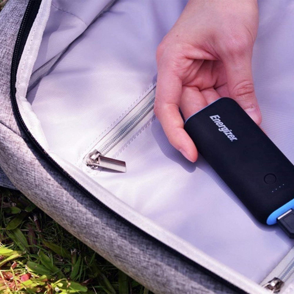 Energizer Grey Laptop Charging Bag with Power Bank Image 2