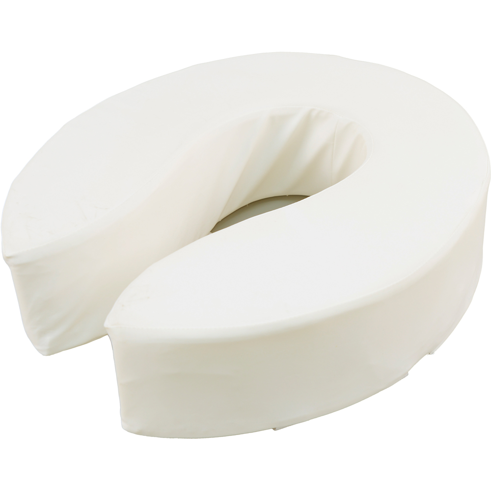 Avilo White Raised Toilet Seat 101.6mm Image 5