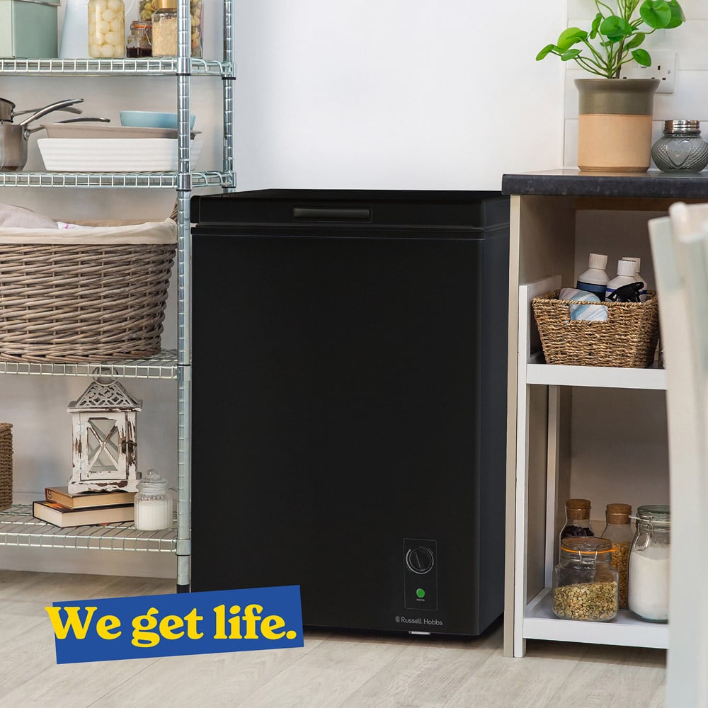 Russell Hobbs RH142CF0E1B Black 143L Chest Freezer Image 6