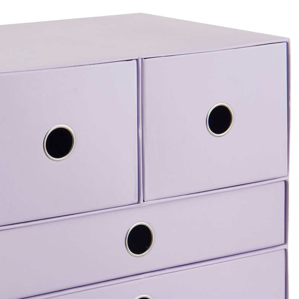 Wilko Purple Drawer Storage Image 5