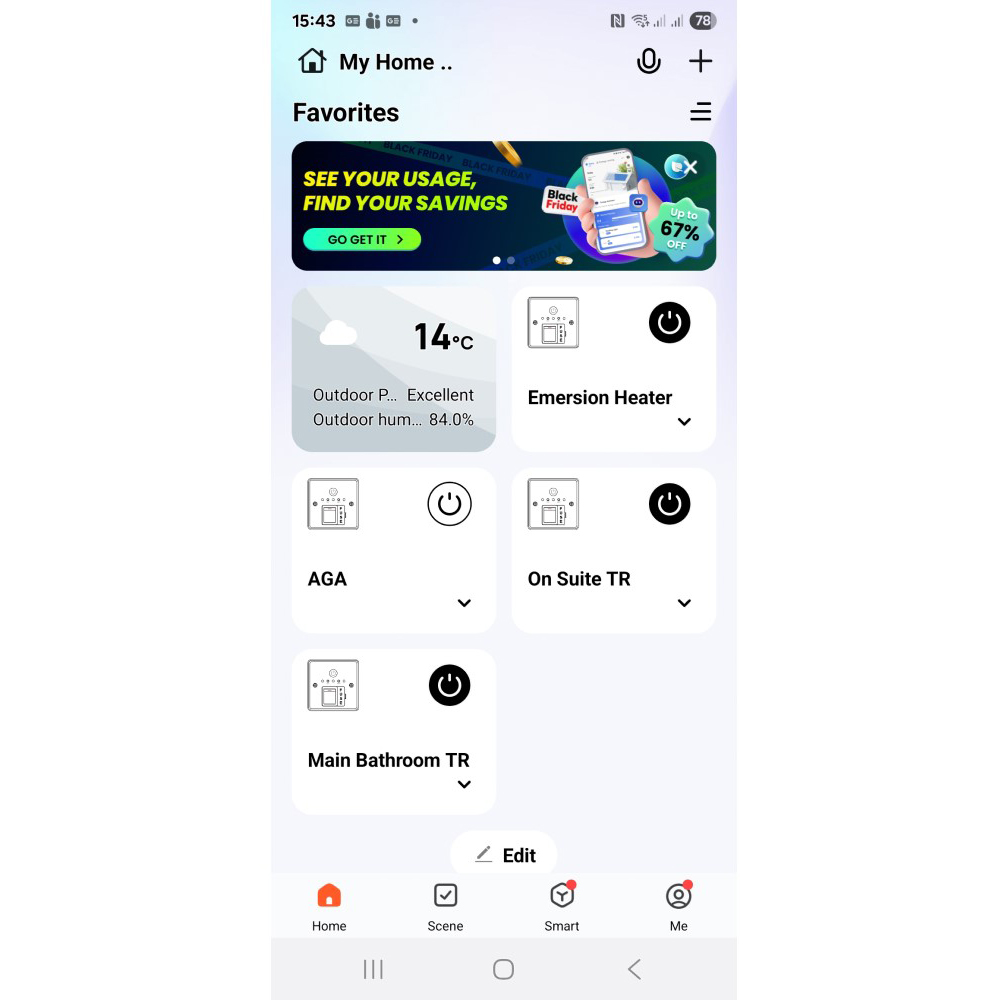 Awe Smart Wi-Fi Fused Timer Switch 13A Image 5