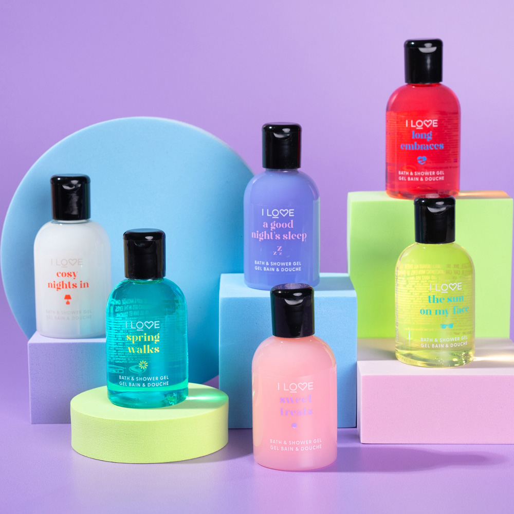 I LOVE Bubbly Foamy Funtimes Shower Gel Gift Set Image 2