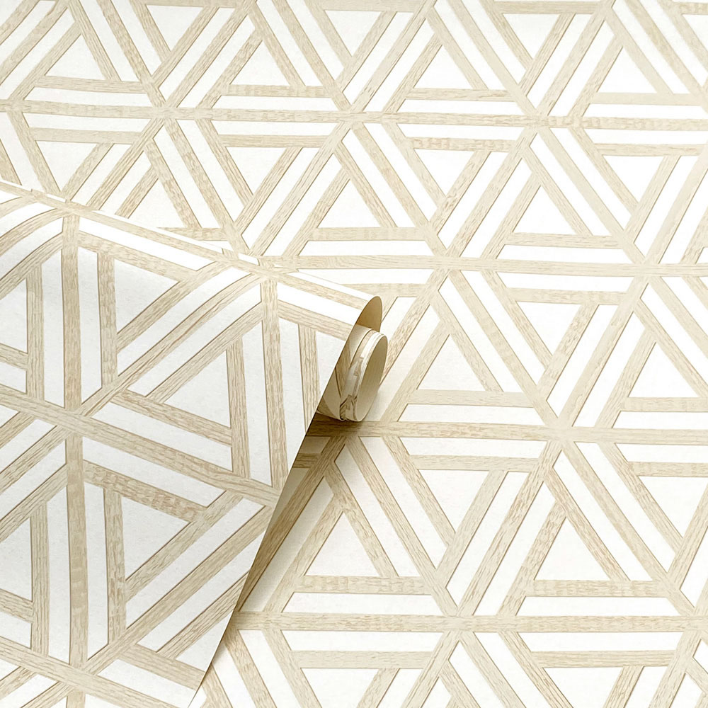 Arthouse Japandi Wood Multicolour Wallpaper Image 2