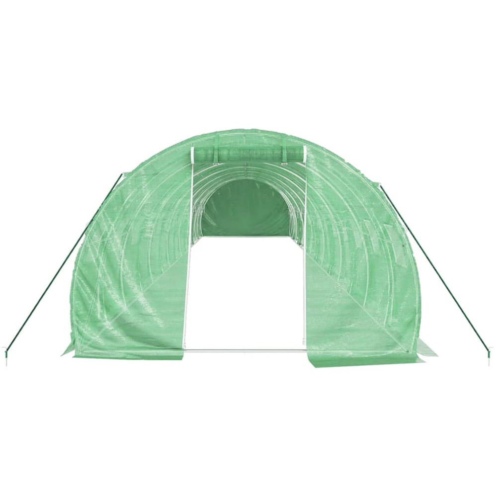 vidaXL Green 9.8 x 46ft Greenhouse Image 2