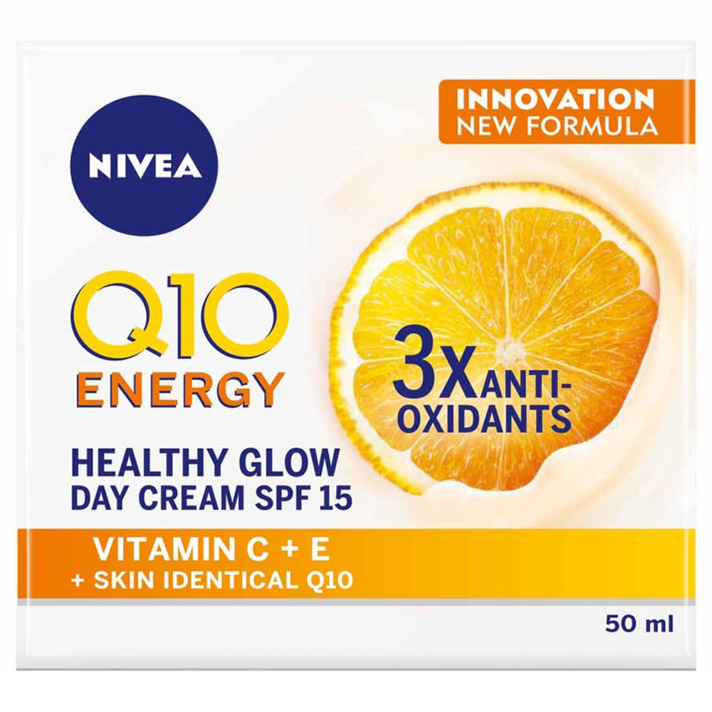 Nivea Q10 Energy Anti-Wrinkle Day Cream SPF 15 50ml Image 1