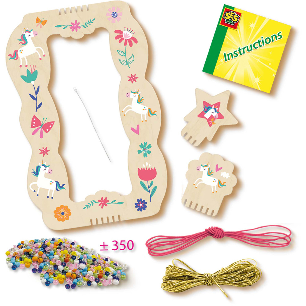 SES Creative Glass Beads Bracelets Kit Image 2