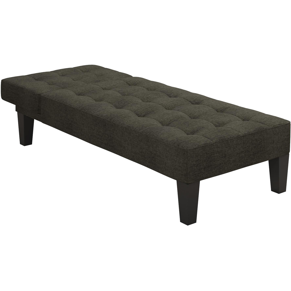 Dorel Adalynn Grey Linen Chaise Lounger Image 6