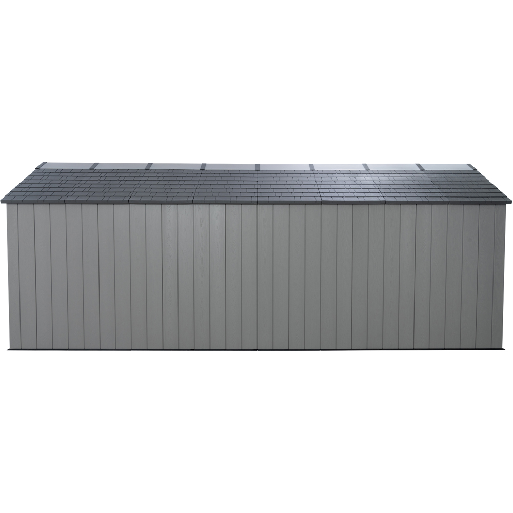 Lifetime Products 20 x 8ft Double Door Garden Storage Shed Image 3