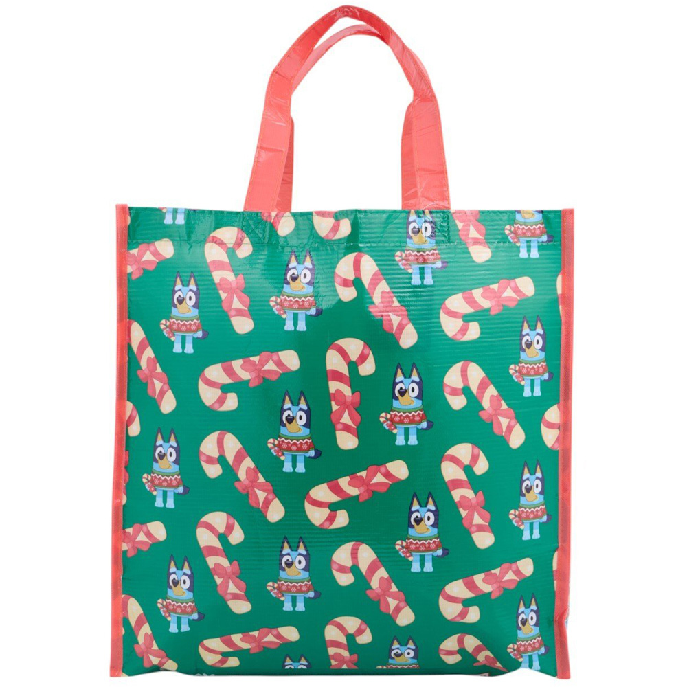 Assorted Bluey Xmas Shopper Bags Image 2