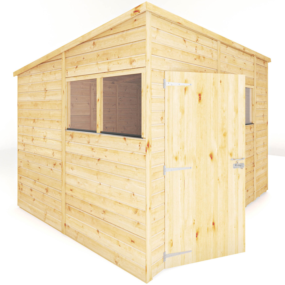 Mercia Woodsman 10 x 8ft Shiplap Pent Shed Image 3