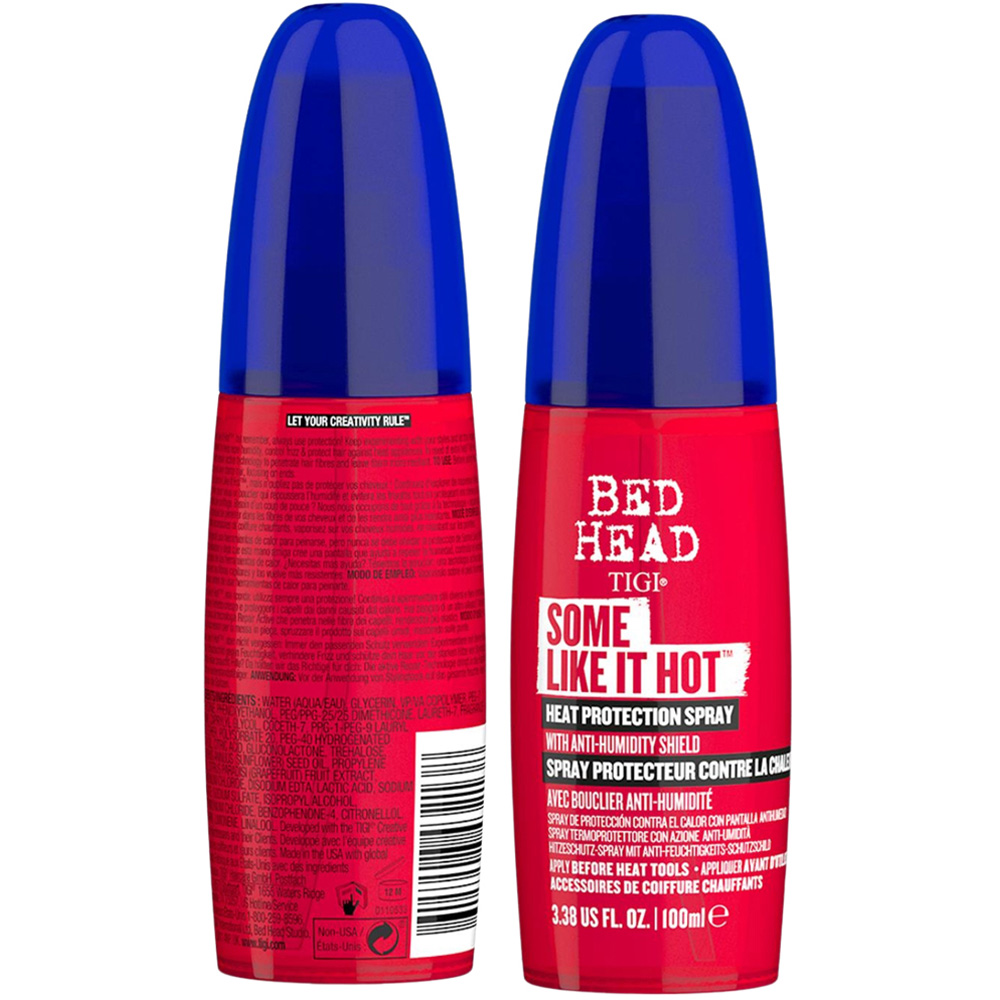 TIGI Bed Head Some Like It Hot Heat Protection Hair Spray Thermal Shield 100ml 6 Pack Image 4
