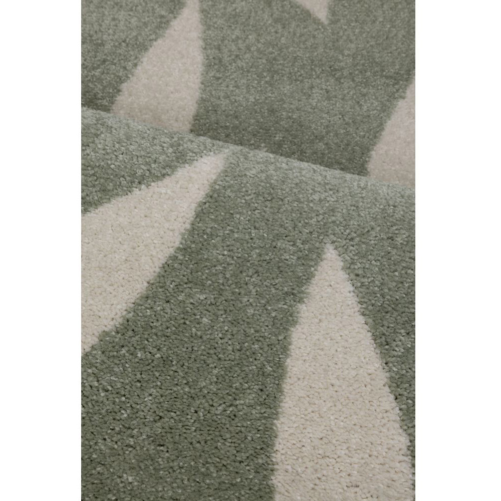 Homemaker Echo Green Leaf Rug 120 x 170cm Image 4