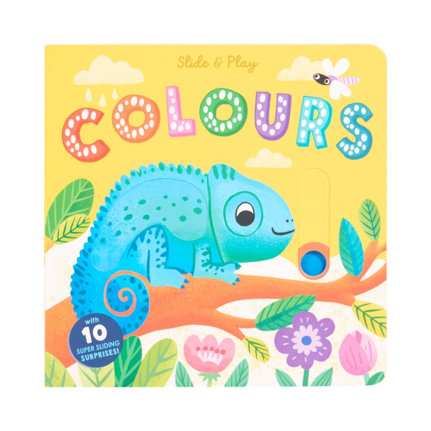 Slide and Play Colours or 123 Reading Book Image 2