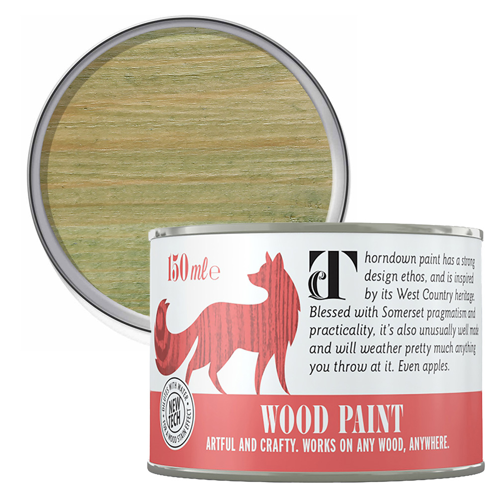 Thorndown Green Wood Satin Wood Paint 150ml Image 1
