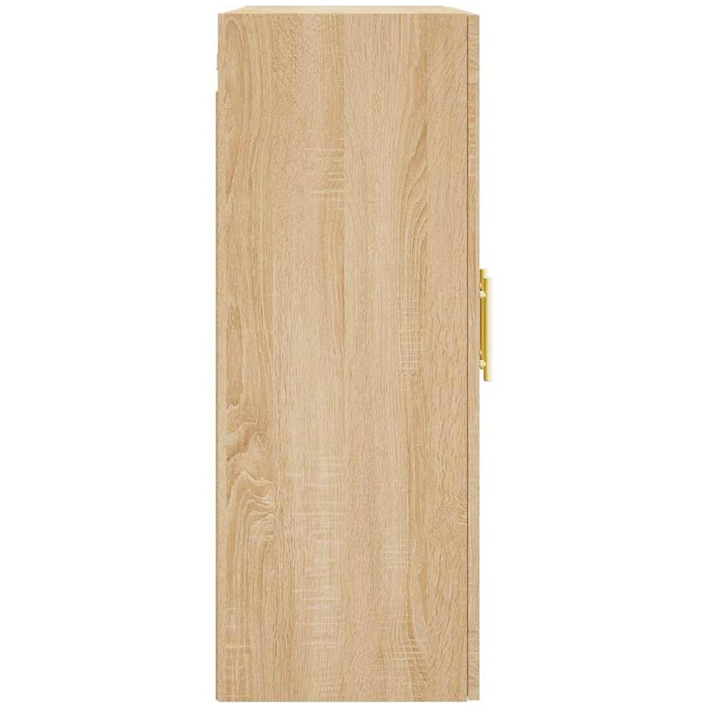 vidaXL 2 Door 3 Shelf Sonoma Oak Wall Mounted Cabinet Image 6