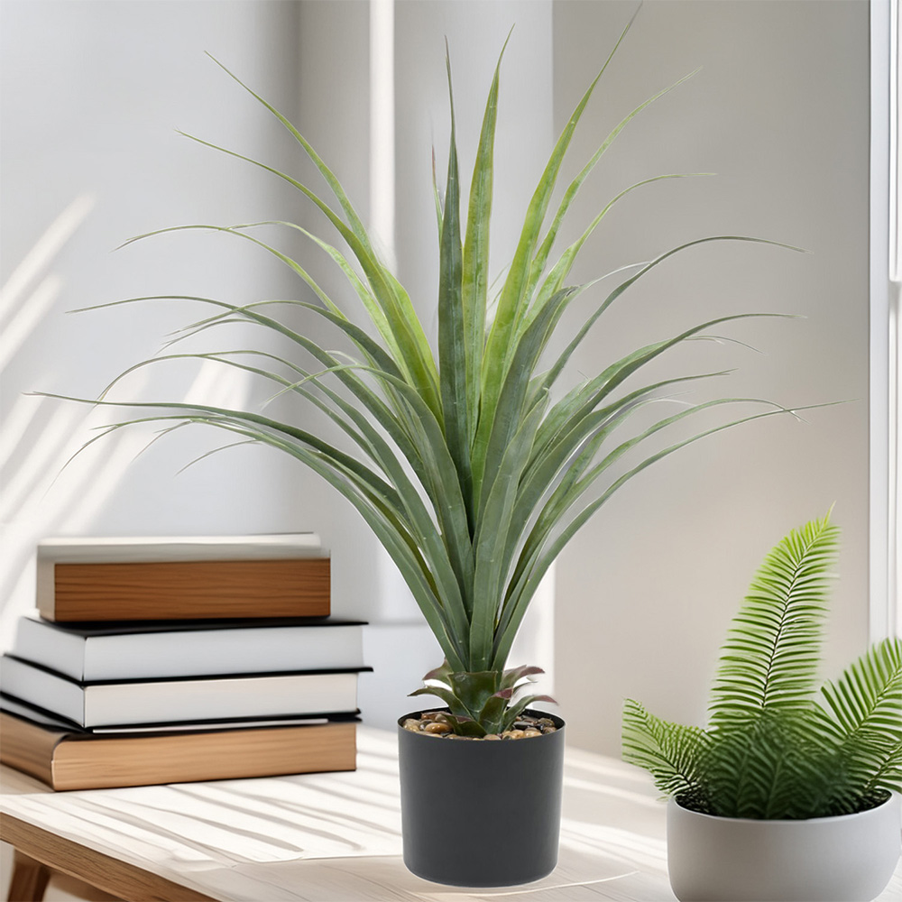 Yucca Artificial Potted Plant Green Image 2