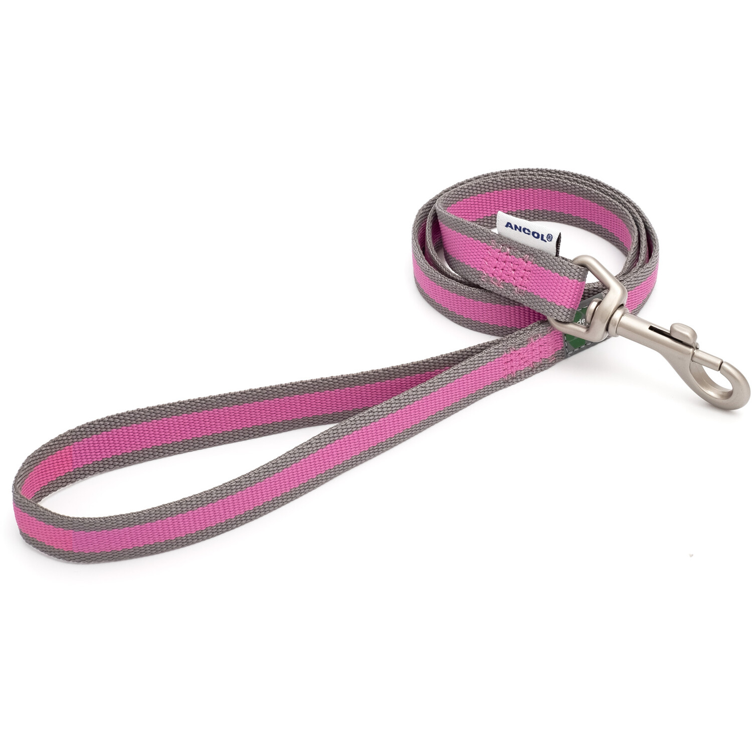 Ancol Recycled Lead - Pink/Grey Image