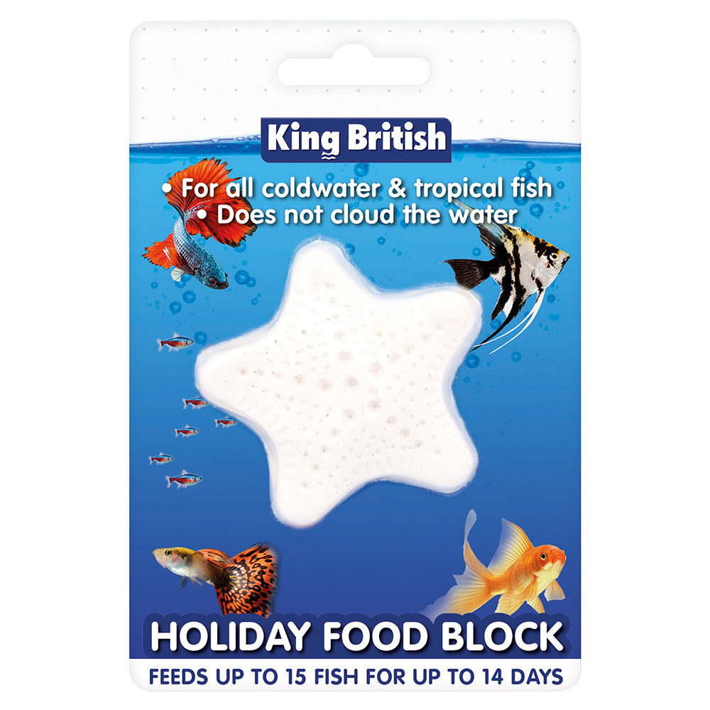 King British Fish Holiday Feeding Block Image 1
