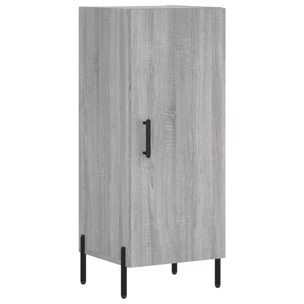 vidaXL 2 Door Grey Sonoma Highboard Image 7