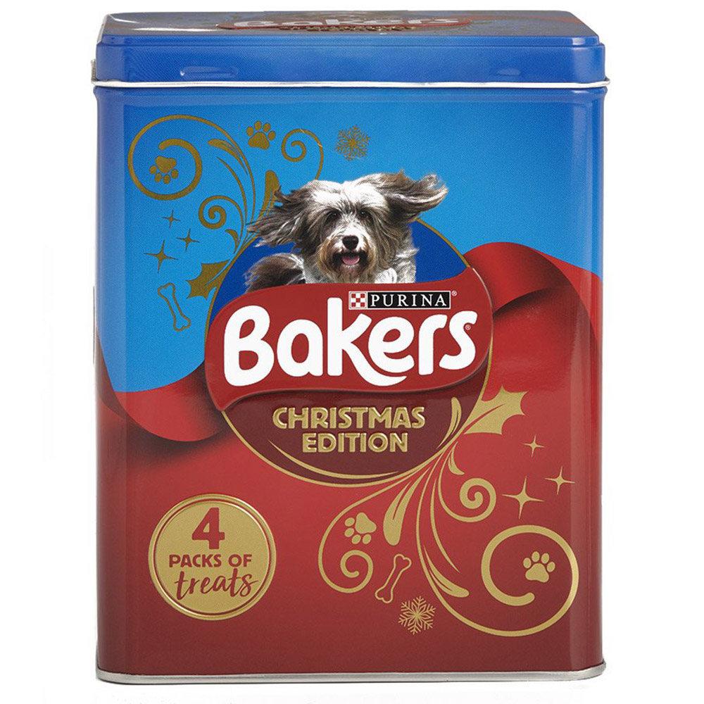 Bakers Dog Treats Christmas Gift Box 386g Image 1