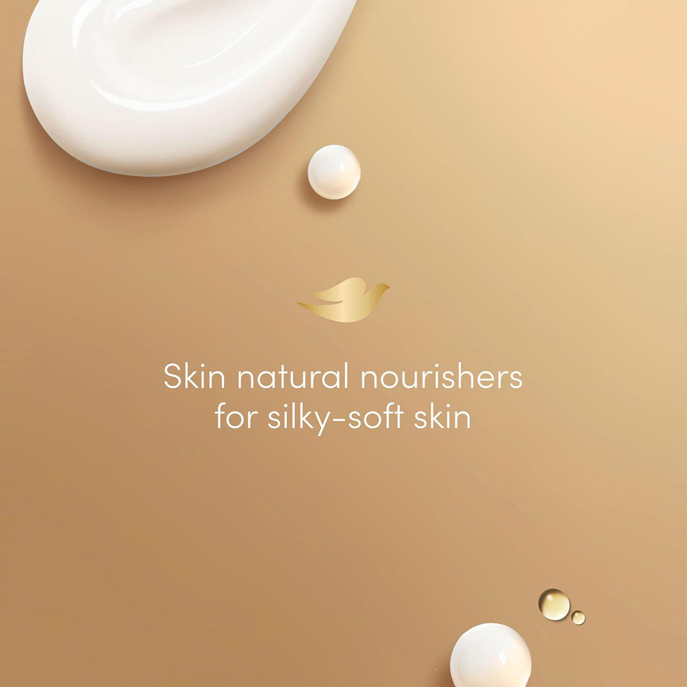 Dove Advanced Care Nourishing Silk Body Wash 400ml 3 Pack Image 6