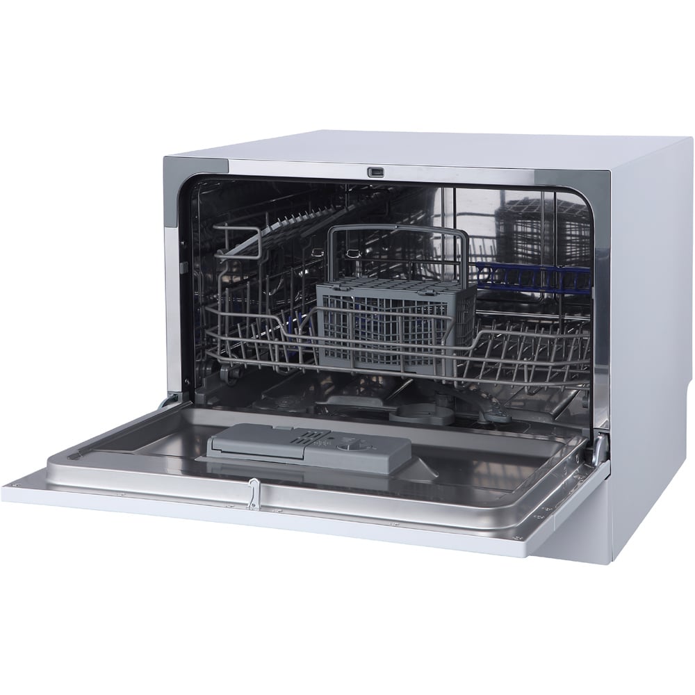 Russell Hobbs RHTTDW6W White 6 Place Setting Table Top Dishwasher Image 4