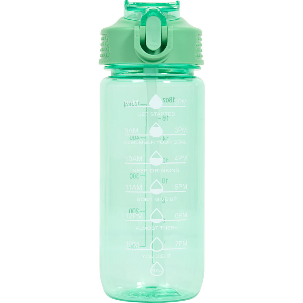 Flip-Up Straw Bottle with Handle Image 5