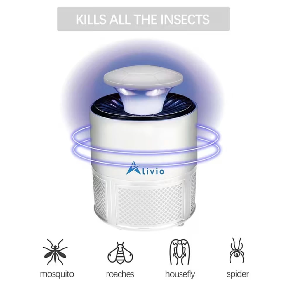 Alivio Electric Mosquito and Bug Powerful UV Killer Lamp Image 6