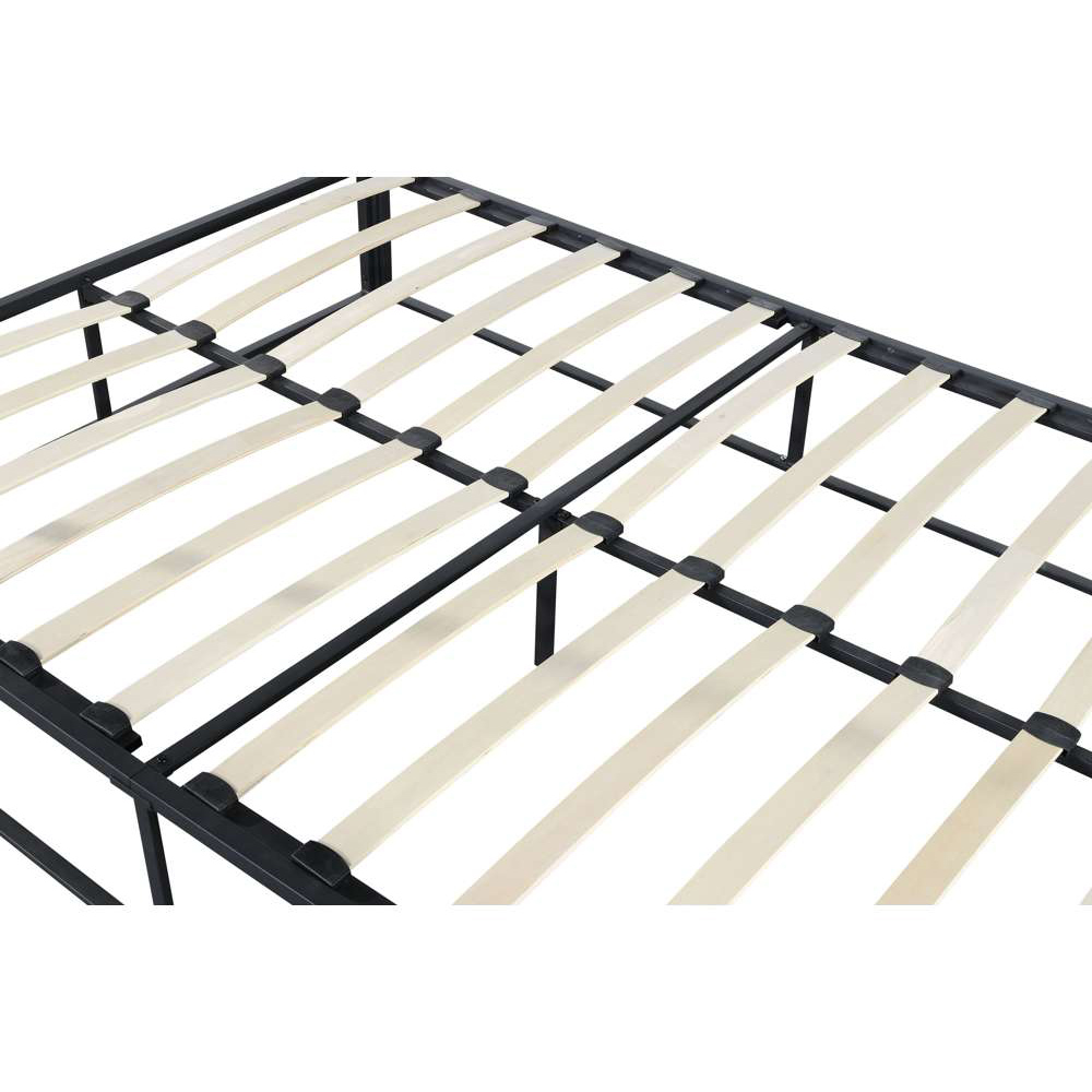 Farringdon Small Double Black Metal 4 Poster Bed Frame Image 5