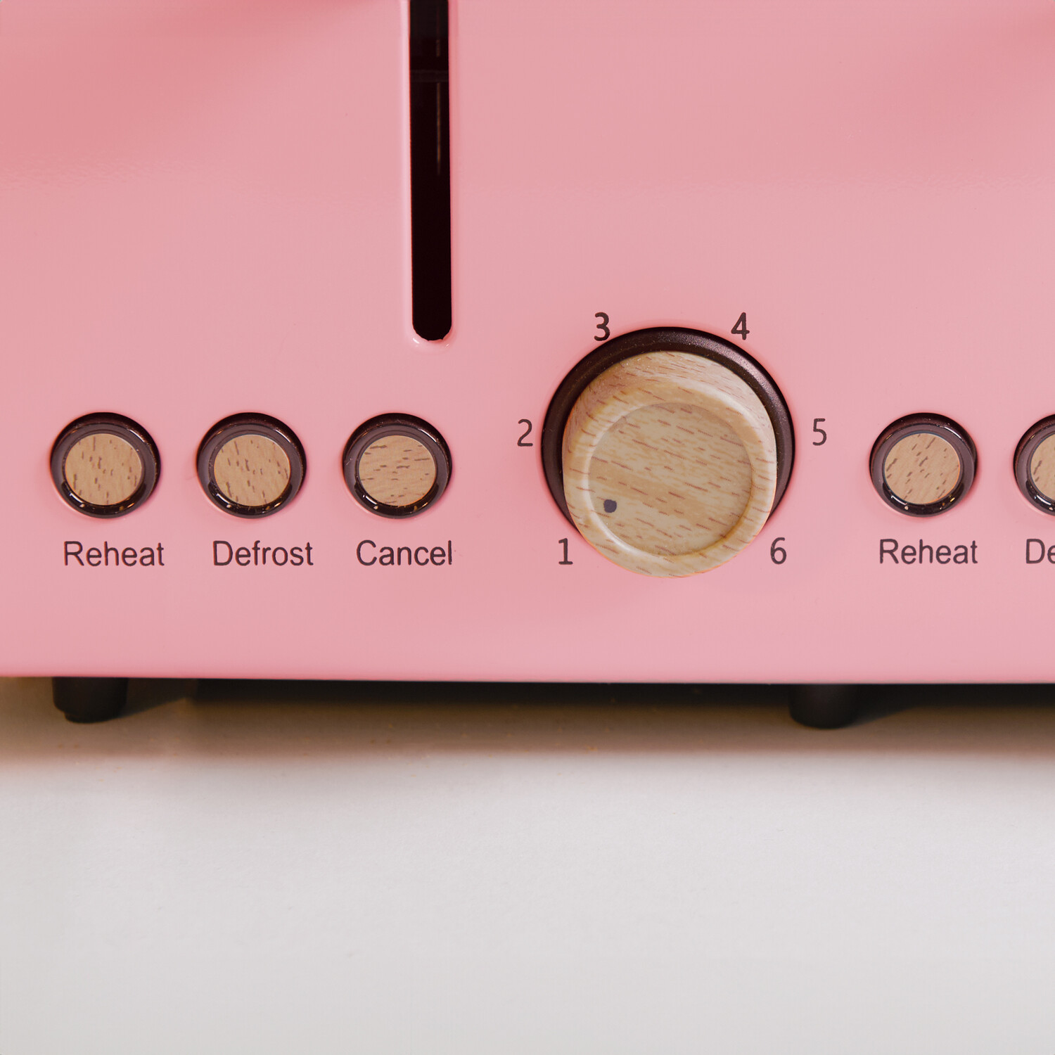 Sweet Dream 4 Slice Stainless Steel Toaster - Pink Image 7