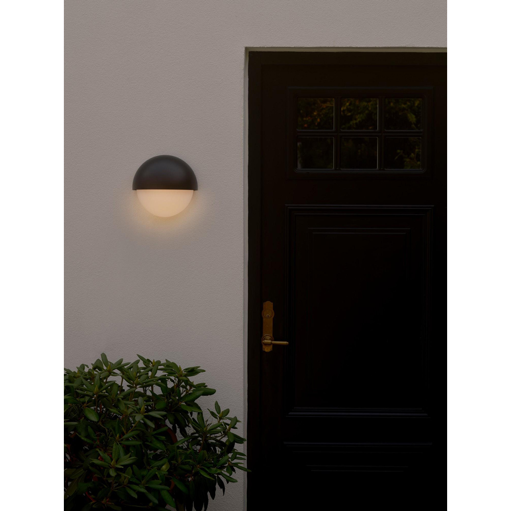 Nordlux Scorpius Maxi Black Round Wall Light Image 2
