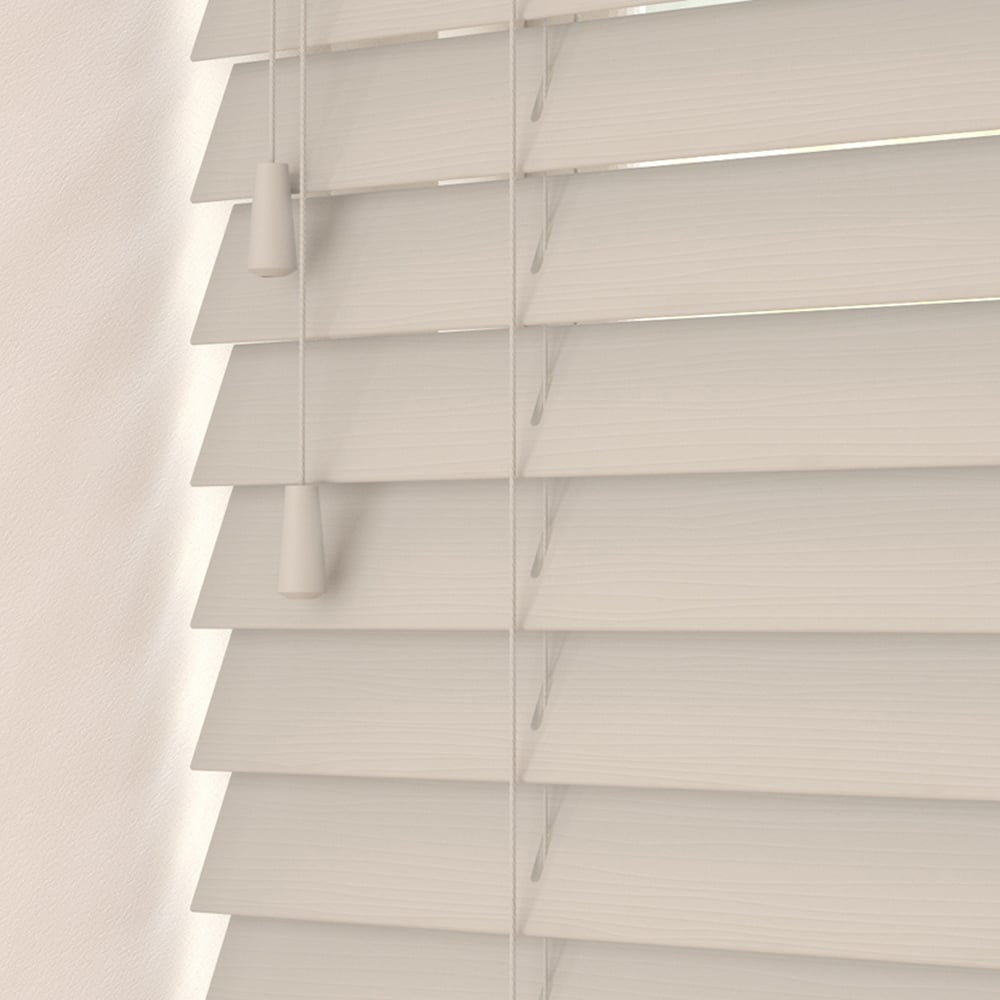 New Edge Blinds Grained Venetian Blinds Cloud 130cm Image 1