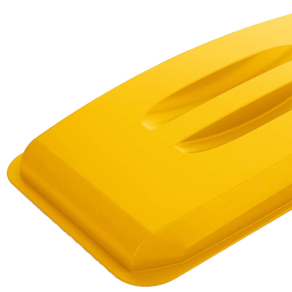 Durable Durabin Yellow Rectangular Bin Lid 60L Image 2