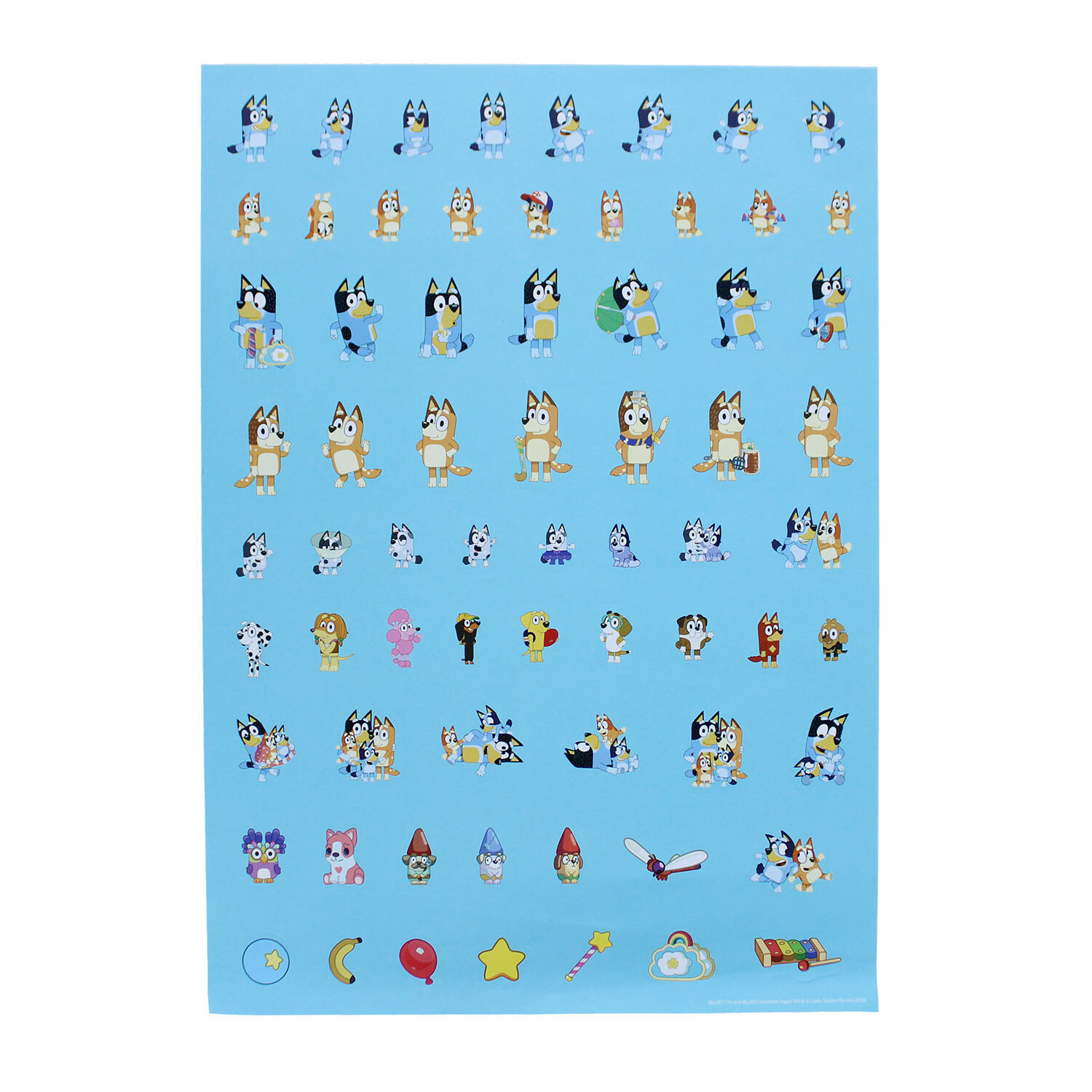 Bluey Bumper Sticker Set Image 3